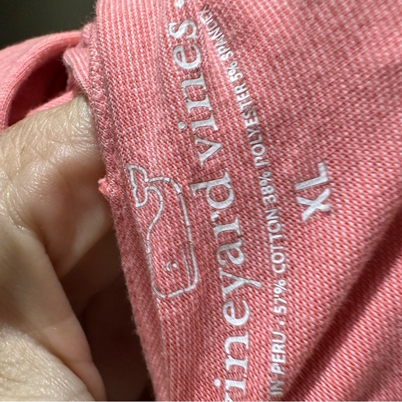 Vineyard Vines Light Pink Long Sleeve Top - Picture 4 of 4